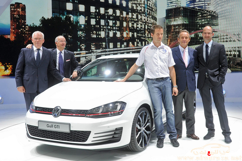 فولكس فاجن جي تي اي 2013 تنطلق في معرض باريس للسيارات Volkswagen Golf GTI 2013 13